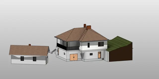 3D model objektů