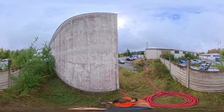 Dokumentace stavebních konstrukcí v areálu